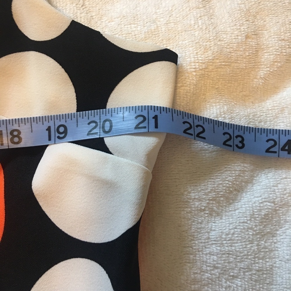 60’S spin-off ILE shift dress sz 16. Large polka dot. Sleeveless. Boho, office. - Picture 10 of 10